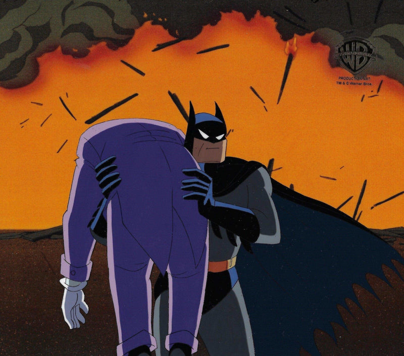 Batman The Animated Series Production Cel: Batman And Joker - Choice Fine Art
