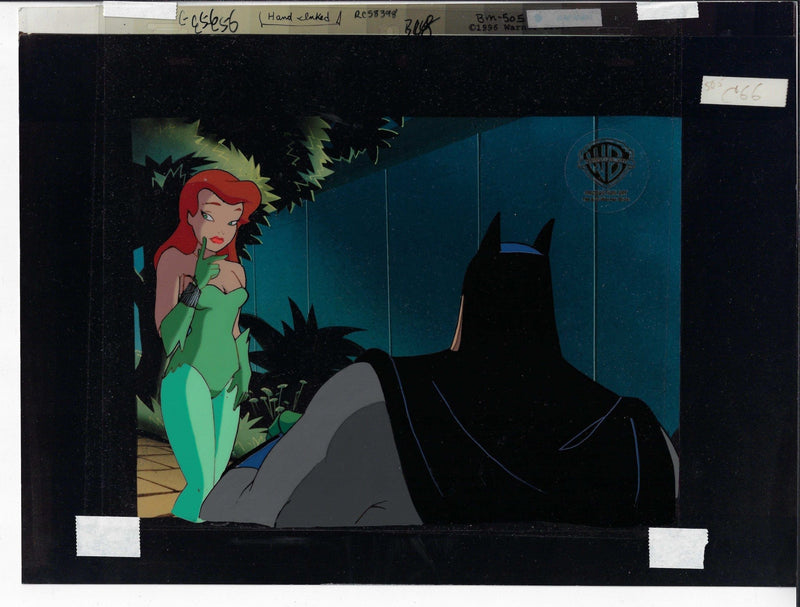 Batman The Animated Series Production Cel: Batman And Poison Ivy - Choice Fine Art