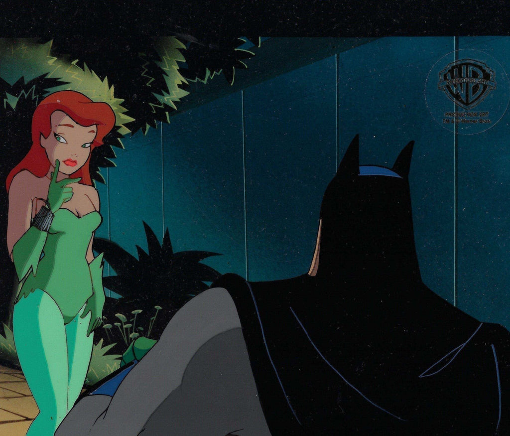 Batman The Animated Series Production Cel: Batman And Poison Ivy - Choice Fine Art
