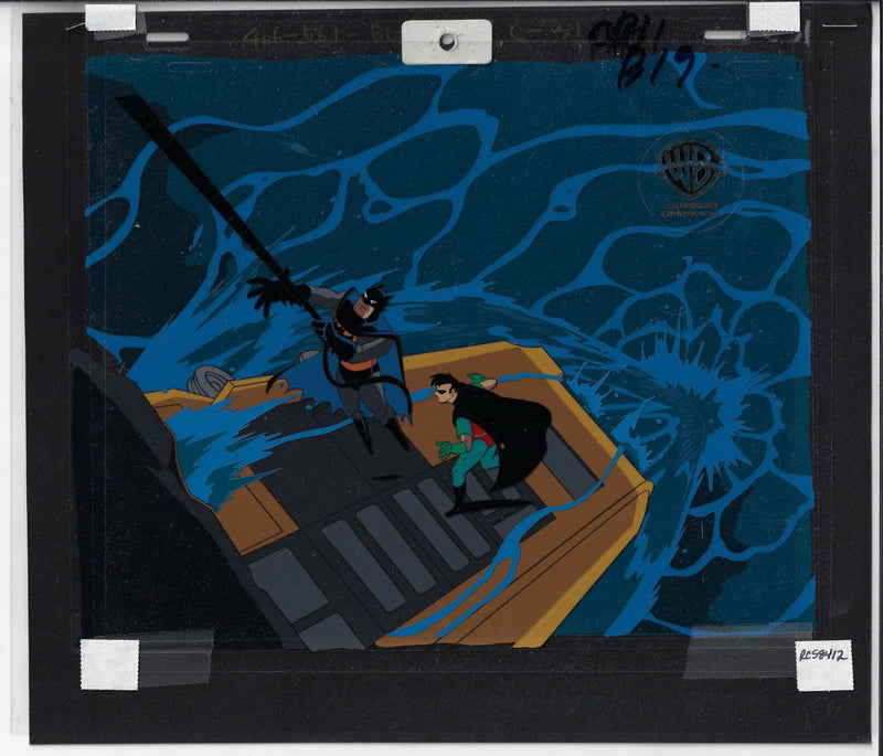 Batman The Animated Series Production Cel: Batman And Robin - Choice Fine Art