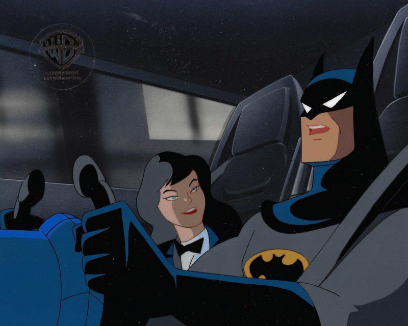Batman: The Animated Series Production Cel: Batman And Zatanna - Choice Fine Art