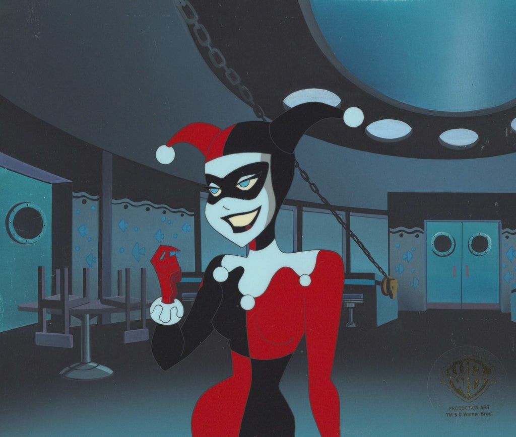 Batman The Animated Series Production Cel: Harley Quinn - Choice Fine Art