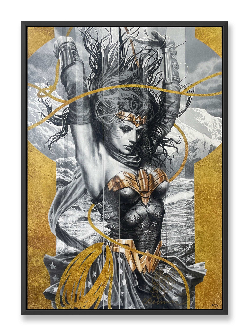 Wonder Woman Black and Gold - Choice Fine Art