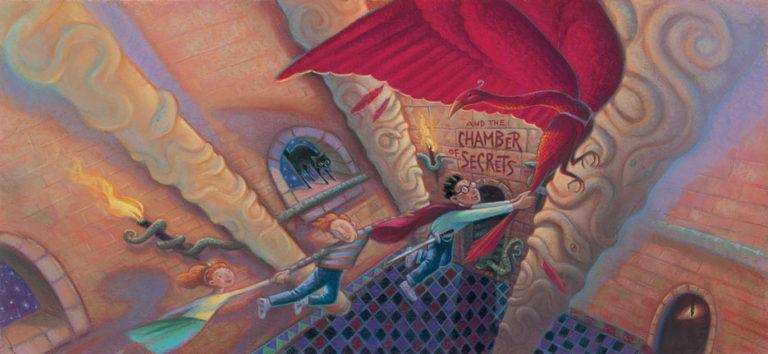 Book 2 Harry Potter And The Chamber Of Secrets - Choice Fine Art