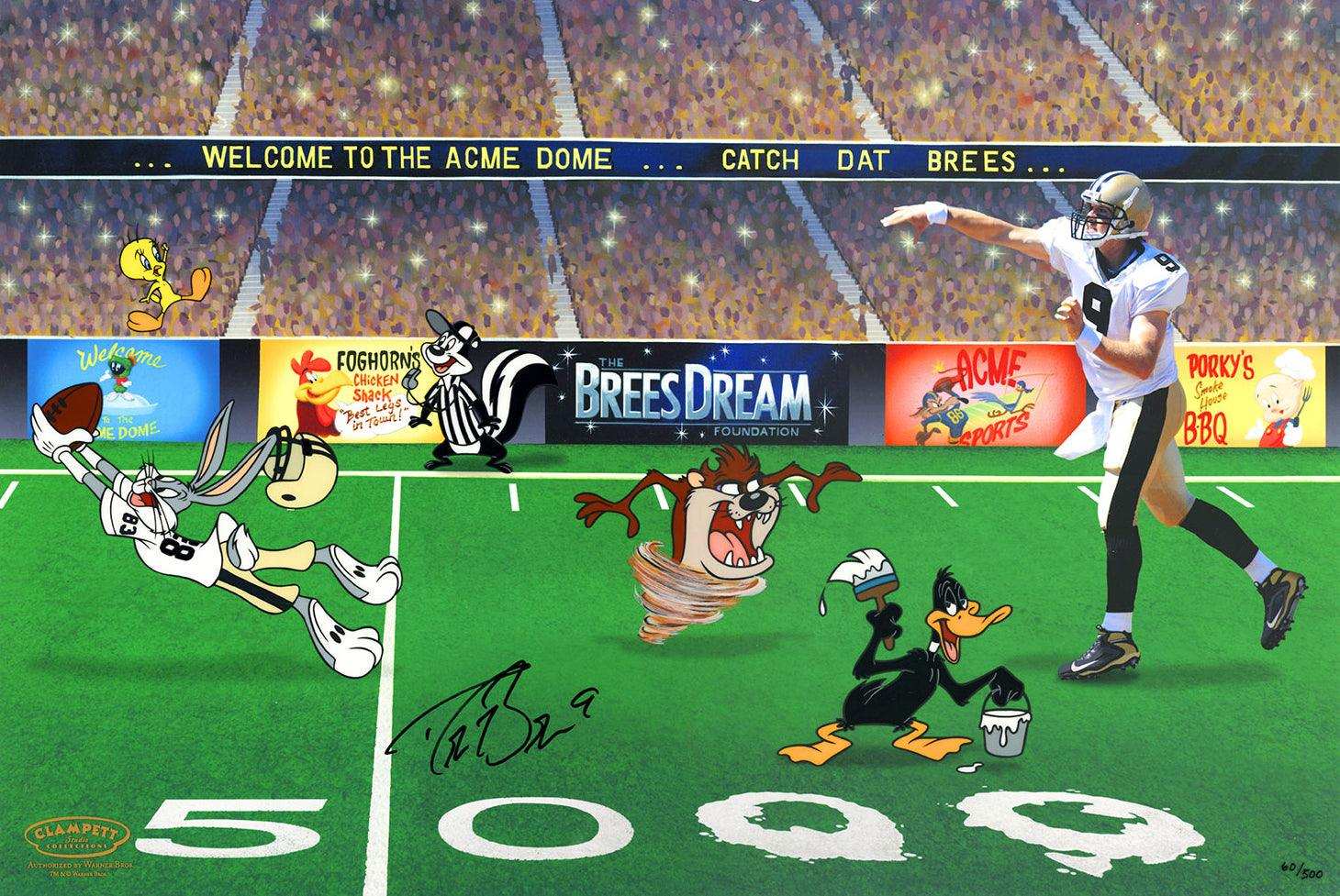Daffy Duck And Bugs Bunny Football