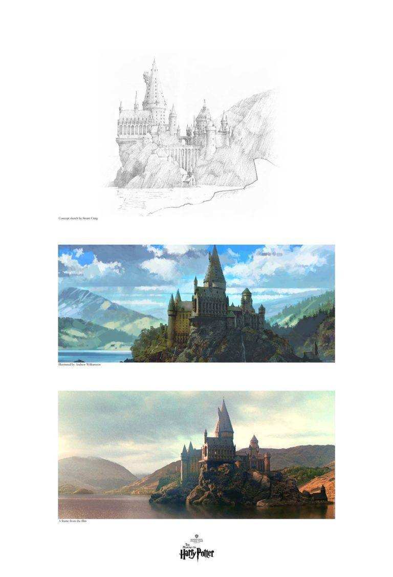 Creating Hogwarts And The Black Lake - Choice Fine Art
