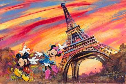 Disney Limited Edition: Dancing Across Paris - Choice Fine Art