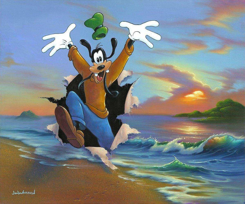 Disney Limited Edition: Goofy's Grand Entrance - Choice Fine Art