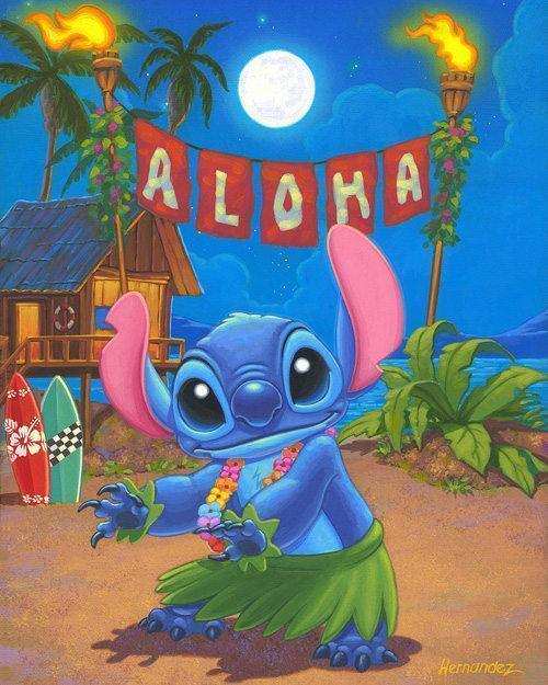 Disney Limited Edition: Hula Stitch – Choice Fine Art