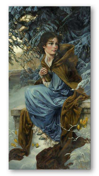 Disney Limited Edition: Love Blooms In Winter - Choice Fine Art