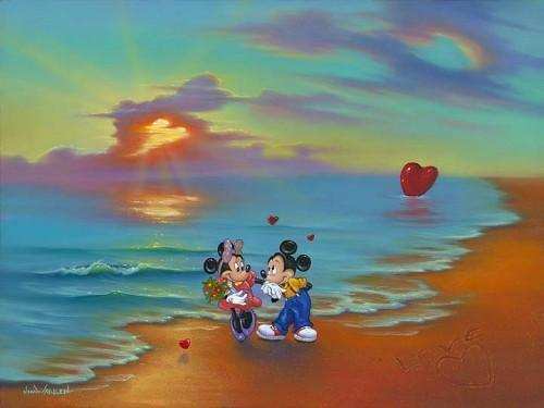 Disney Limited Edition: Mickey And Minnie's Romantic Day - Choice Fine Art