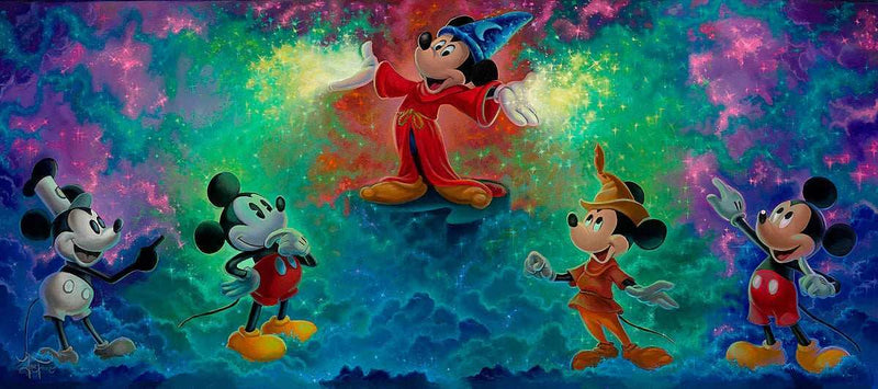 Disney Limited Edition: Mickey's Colorful History - Choice Fine Art