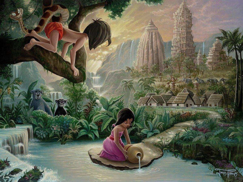 Disney Limited Edition: Mowgli's Neighborhood - Choice Fine Art