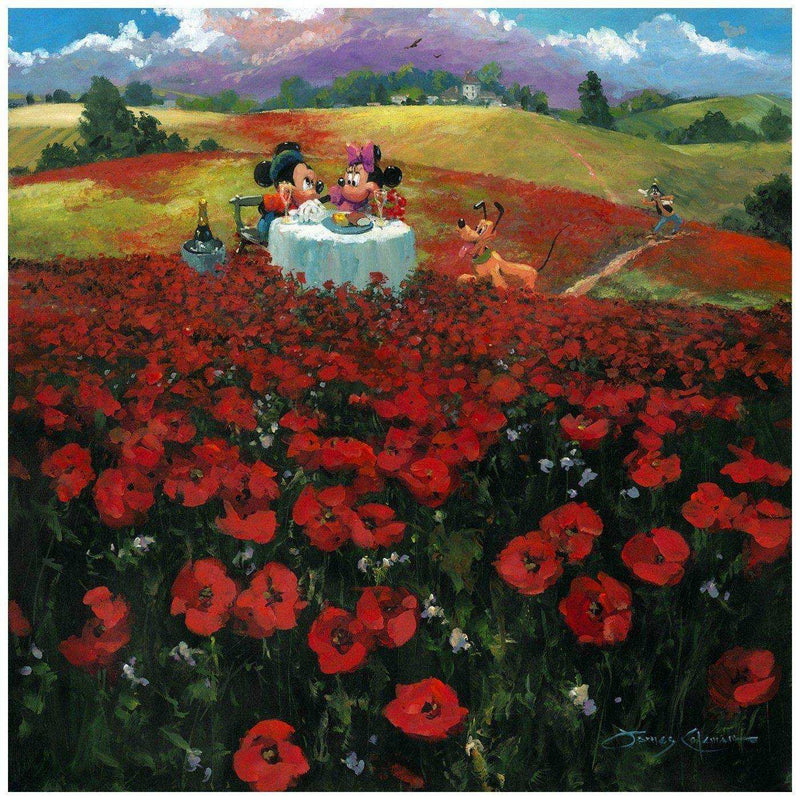 Disney Limited Edition: Red Poppies - Choice Fine Art