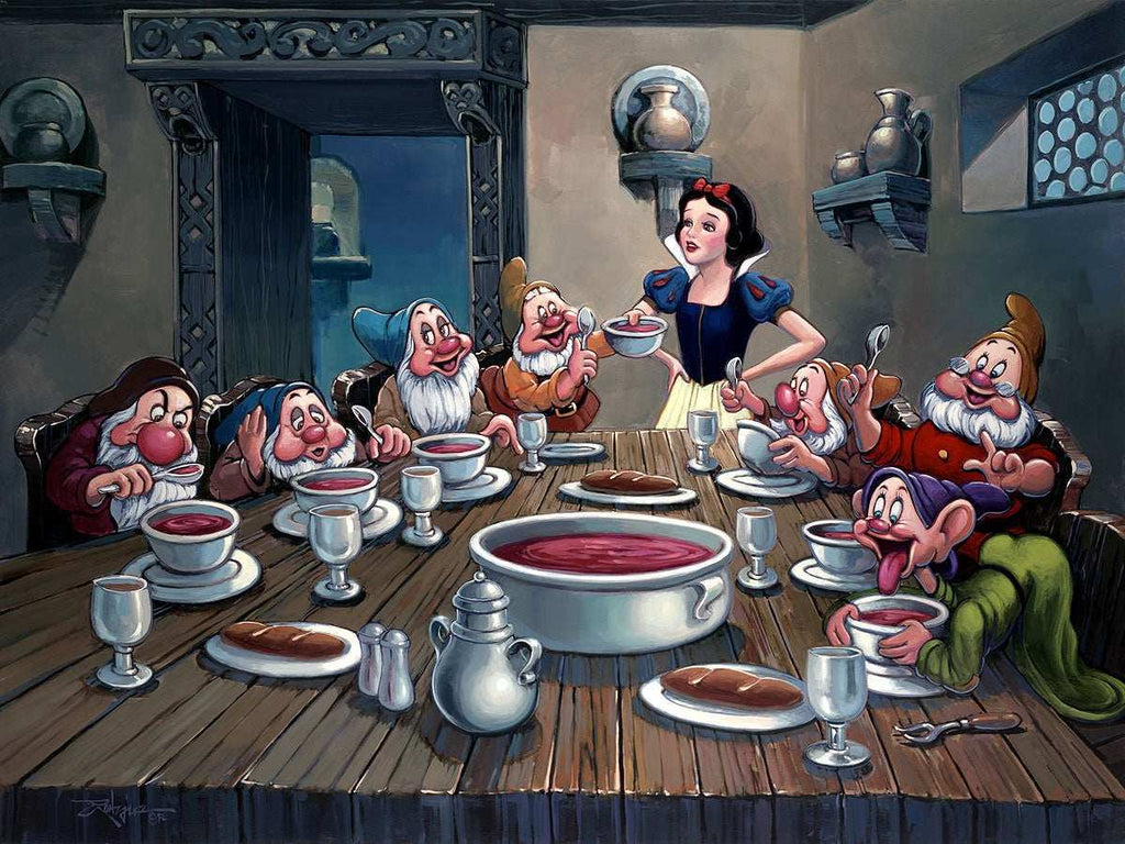 Snow White and the Seven Dwarfs – food & a film