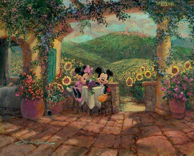 Disney Limited Edition: Tuscan Love - Choice Fine Art