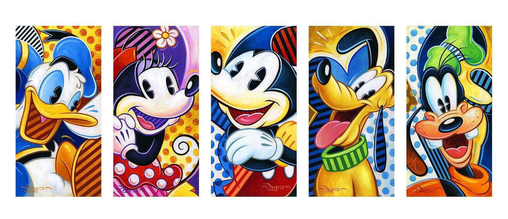Disney POP! (Set of 5 Original Paintings) - Choice Fine Art