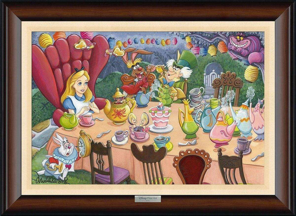 Disney Silver Series: Tea Time in Wonderland - Choice Fine Art