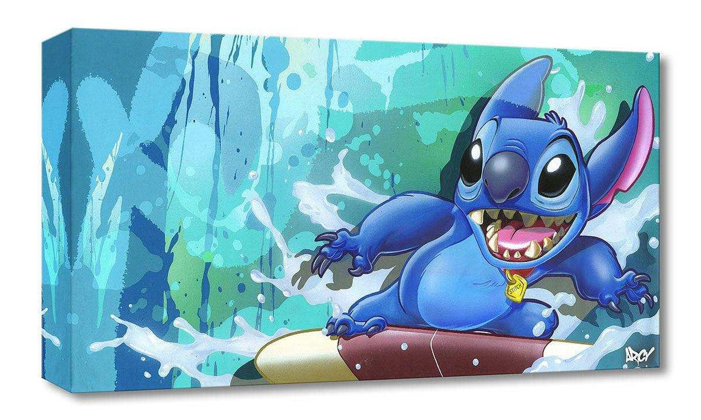 Disney Treasures: Surf Rider Stitch - Choice Fine Art