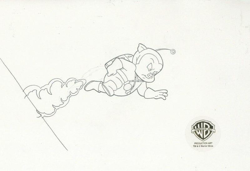 Duck Dodgers Original Production Drawing: Space Cadet - Choice Fine Art
