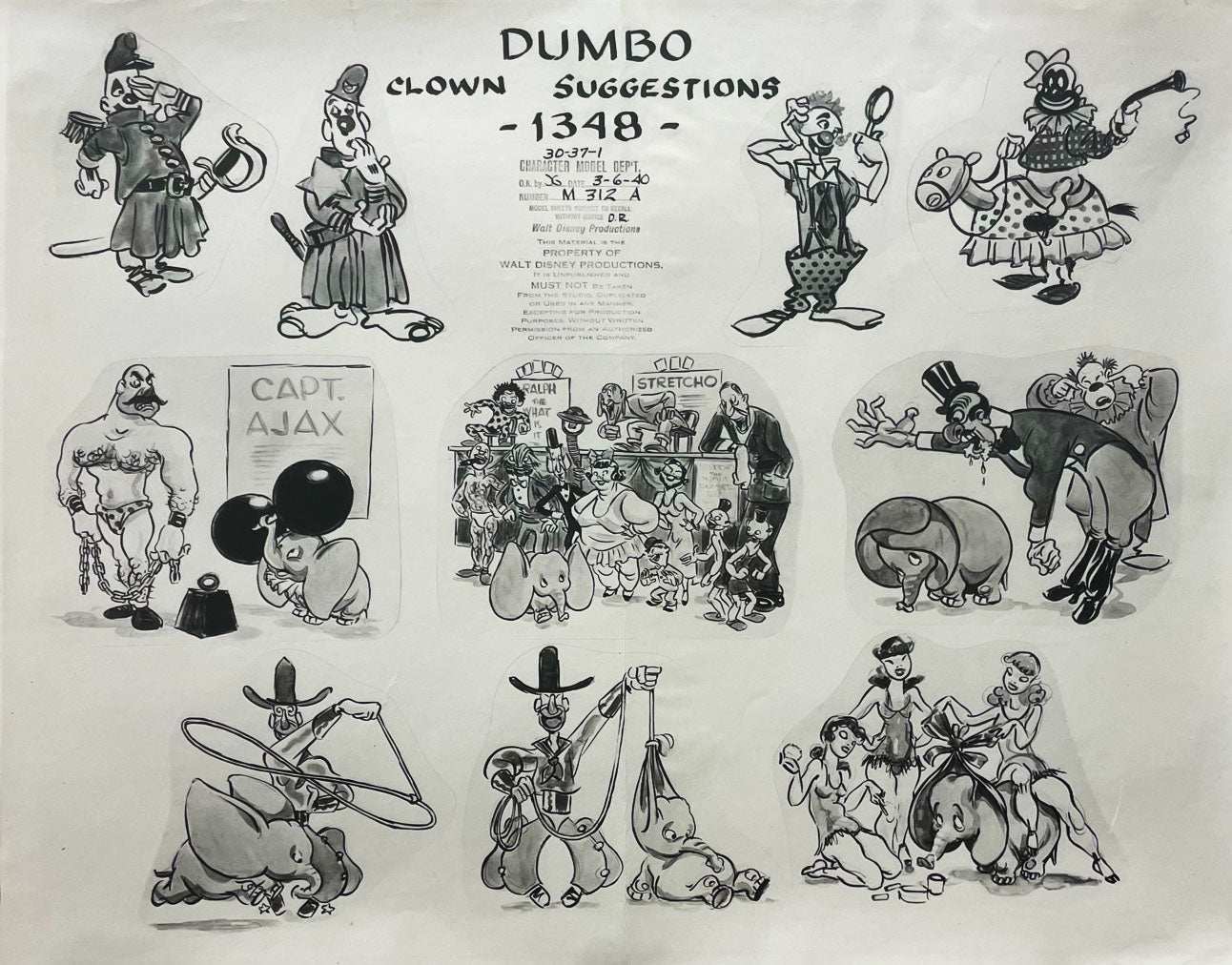 Dumbo Rko Rko Radio Pictures Dumbo