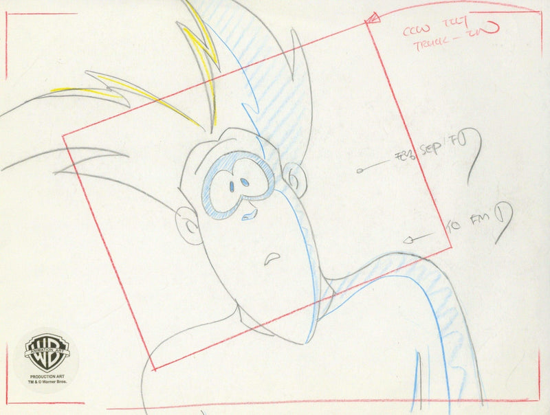 Freakazoid Original Production Drawing: Freakazoid - Choice Fine Art