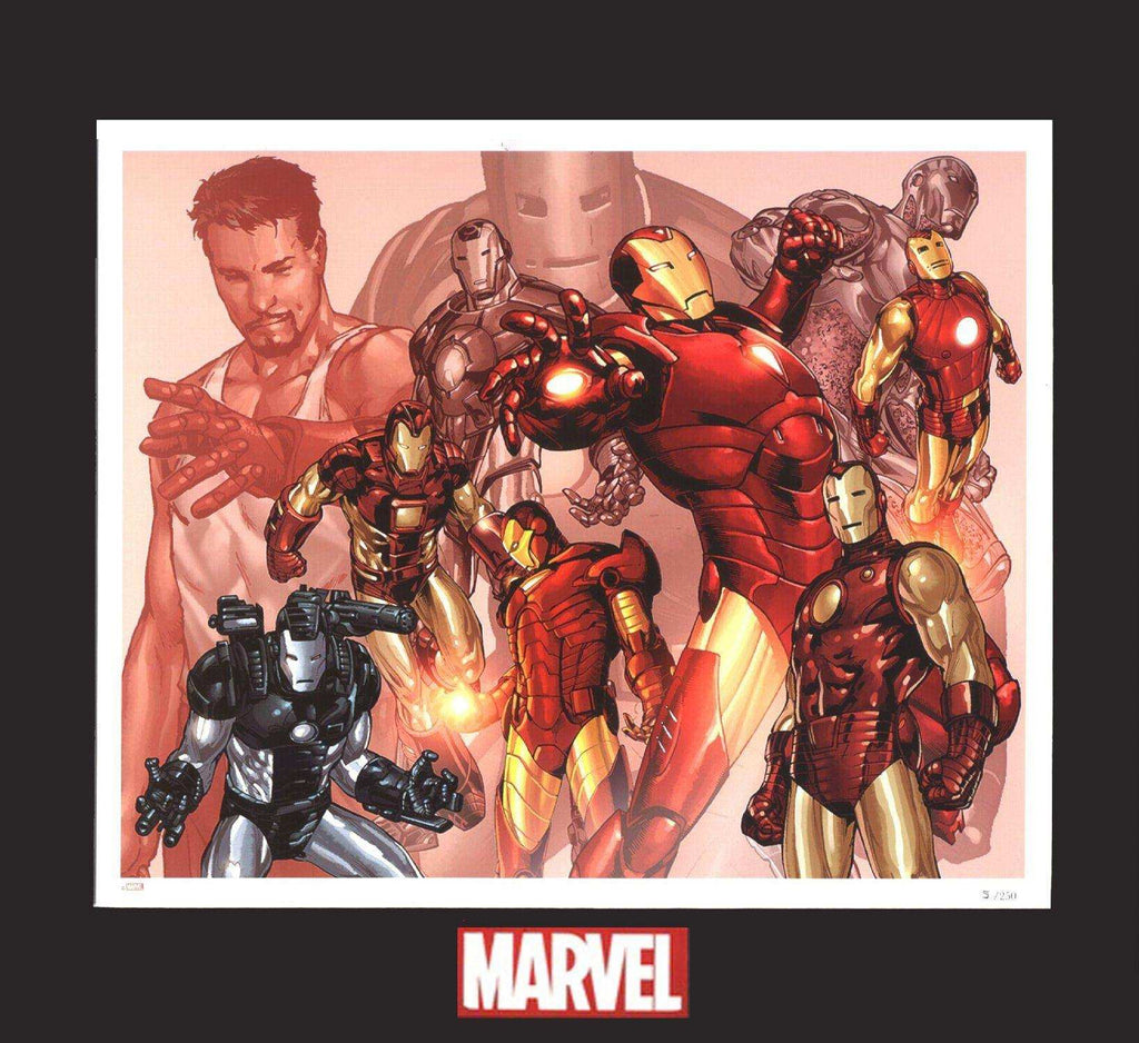 Iron Man War Machine - Lithograph - Choice Fine Art