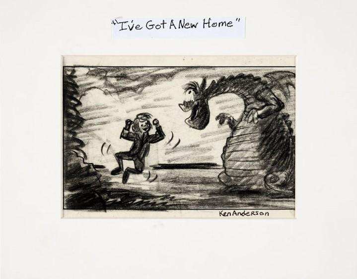 I've Got A New Home! Pete's Dragon Original Storyboard Item, 1977 - Choice Fine Art