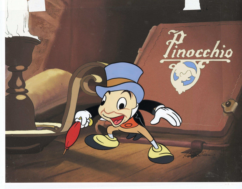 Jiminy Cricket Original Production Cel - Choice Fine Art