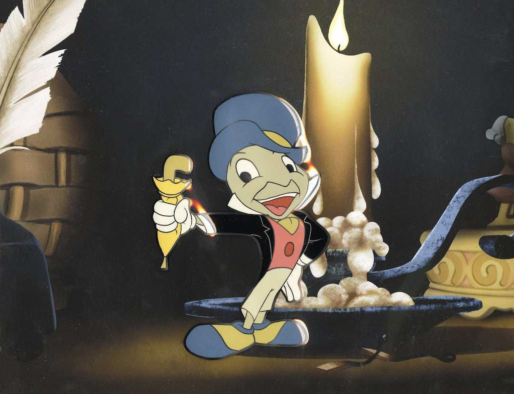 Jiminy Cricket Original Production Cel - Choice Fine Art