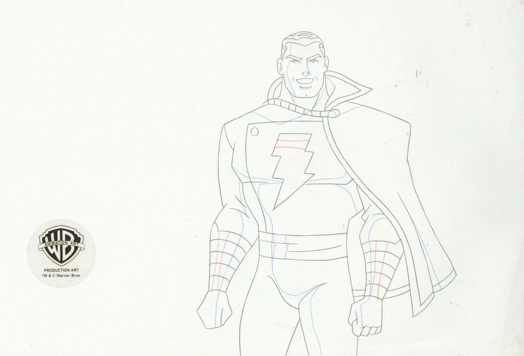 Justice League Original Production Drawing: Captain Marvel - Choice Fine Art