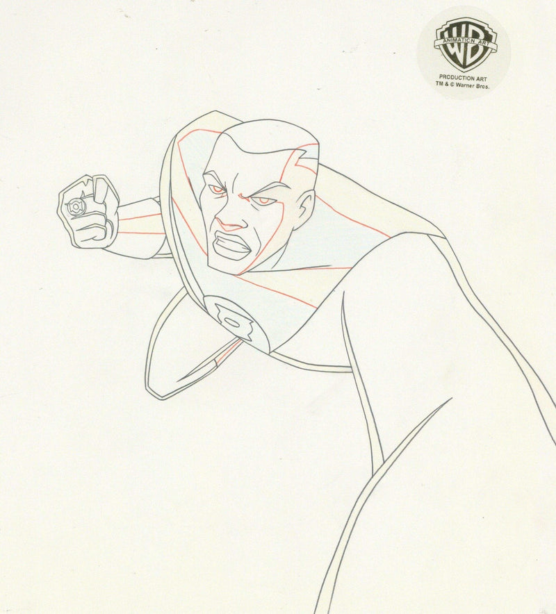 Justice League Original Production Drawing: Green Lantern - Choice Fine Art