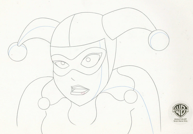 Justice League Original Production Drawing: Harley Quinn - Choice Fine Art
