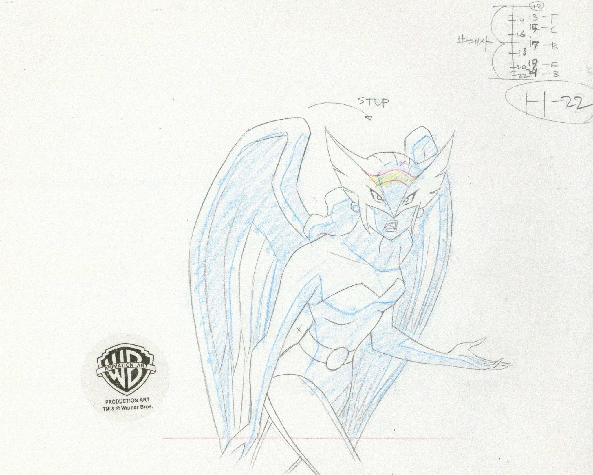 Bruce Timm Hawkgirl