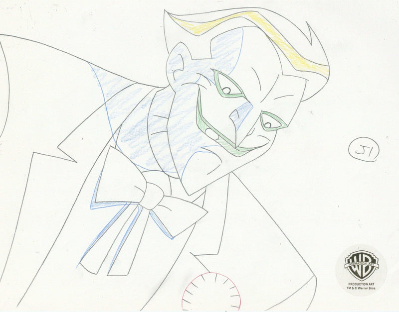 Justice League Original Production Drawing: Joker - Choice Fine Art