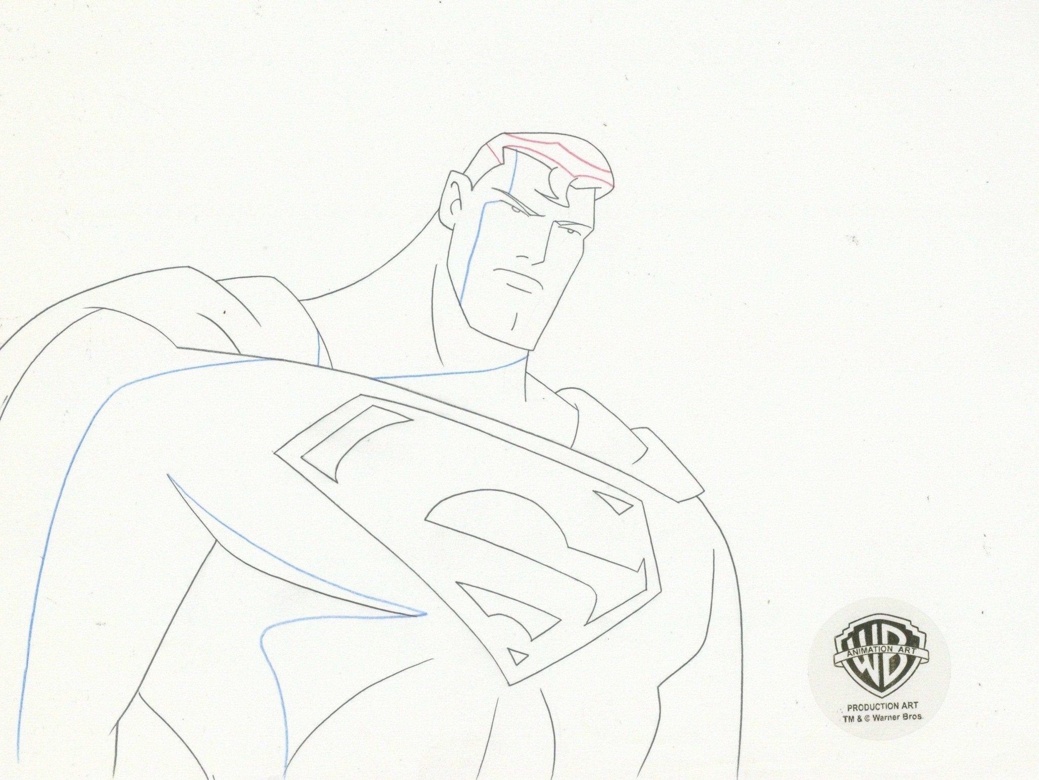 Kevin Maguire Superman Drawing, in Wallace Harrington's Superman Comic Art  Gallery Room