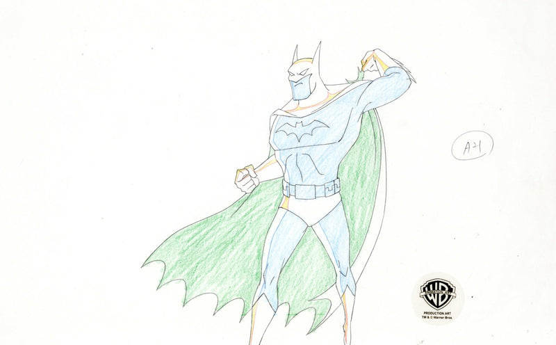 Justice League Unlimited Original Production Drawing: Batman - Choice Fine Art