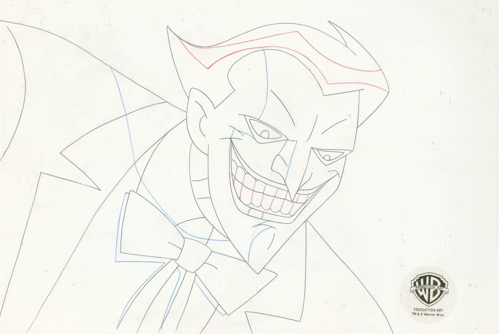 Justice League Unlimited Original Production Drawing: Joker - Choice Fine Art