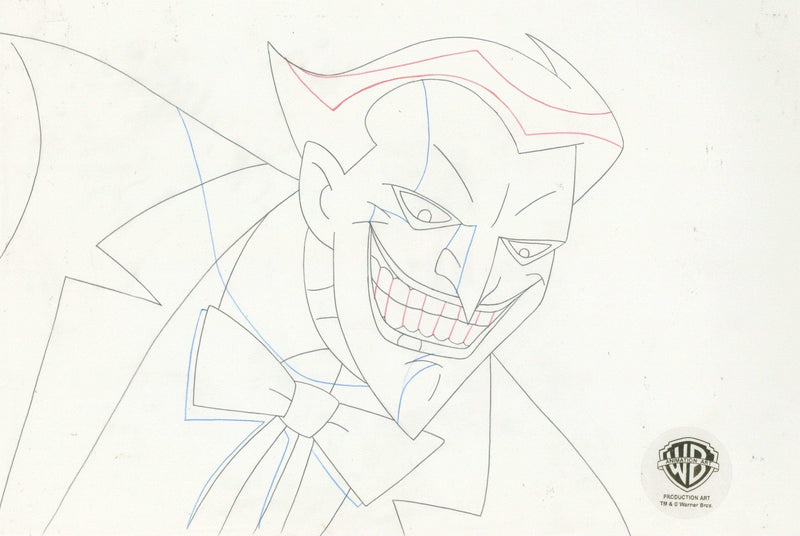 Justice League Unlimited Original Production Drawing: Joker - Choice Fine Art
