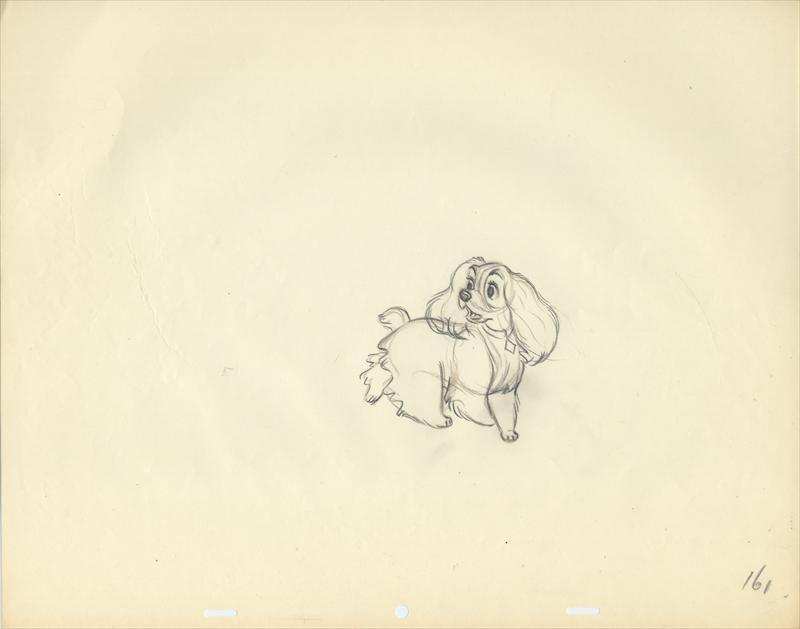 Animation Collection: Original Production Animation Drawing of Dumbo from  