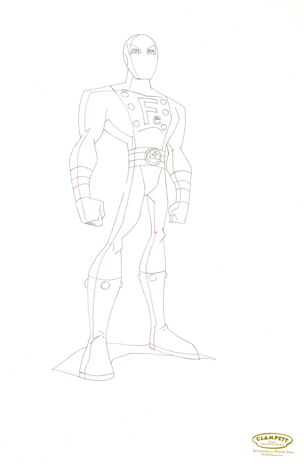 Legion of Superheroes Original Production Drawing: Ferro Lad - Choice Fine Art
