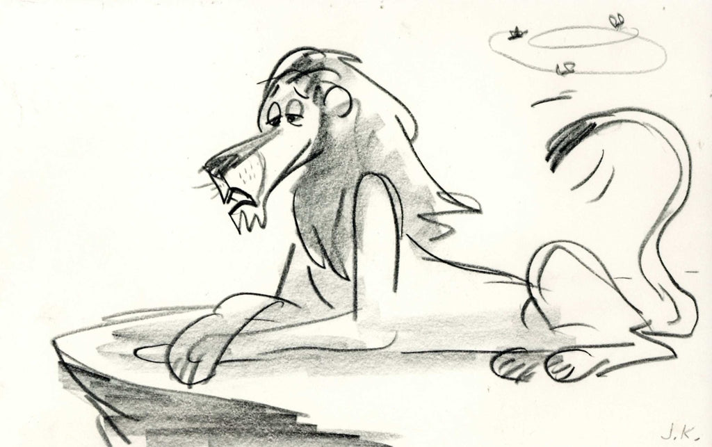 Lion King Storyboard: Scar - Choice Fine Art