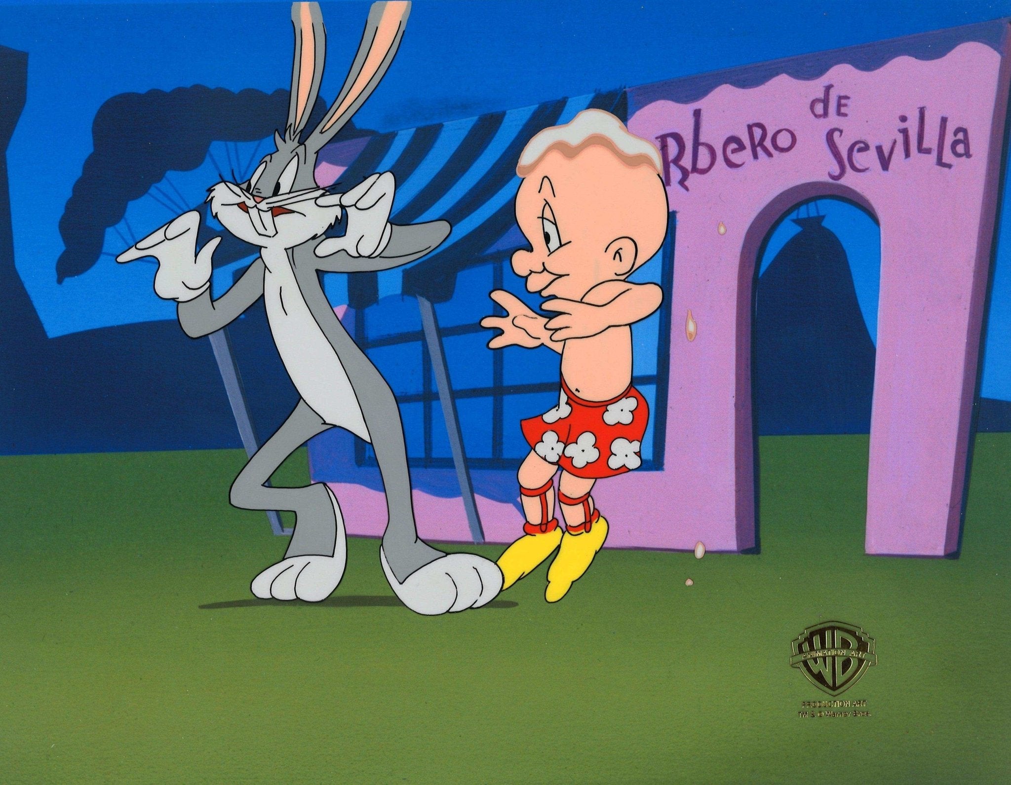 Looney Tunes Bugs Bunny Og Elmer Fudd