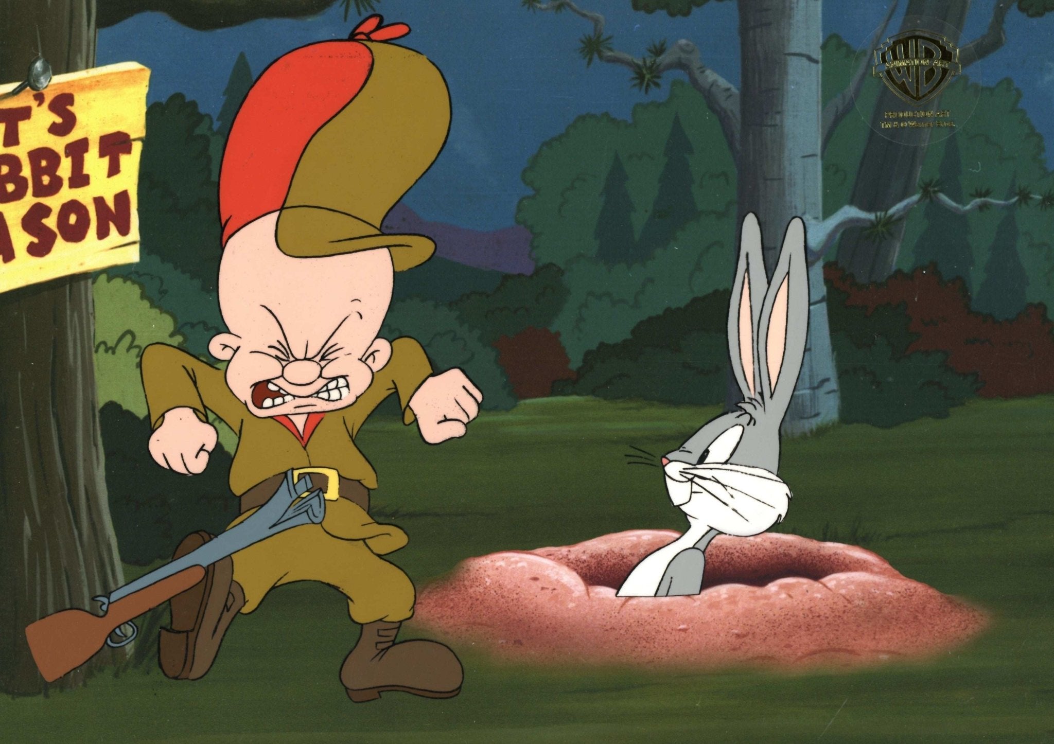 Looney Tunes Bugs Bunny And Elmer Fudd