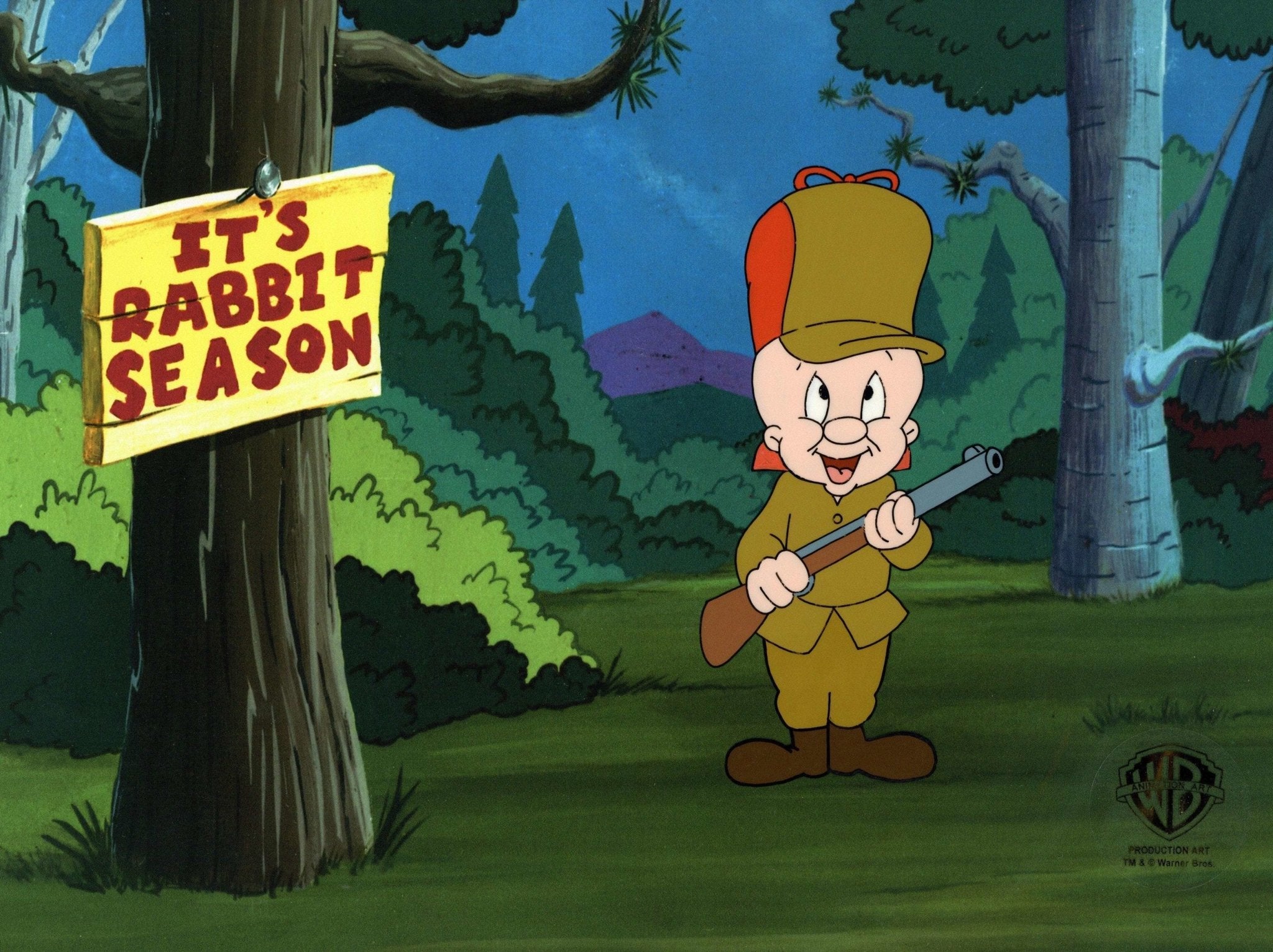 Elmer Fudd And Bugs Bunny Rabbit Season
