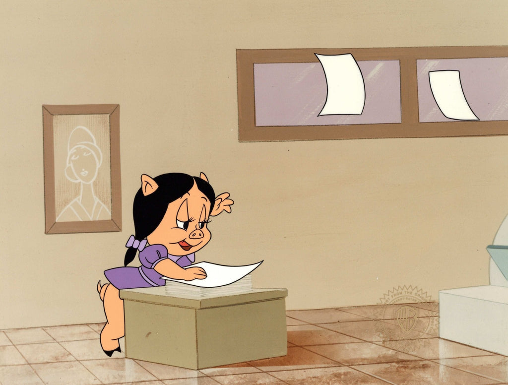Looney Tunes Original Production Cel: Petunia Pig - Choice Fine Art