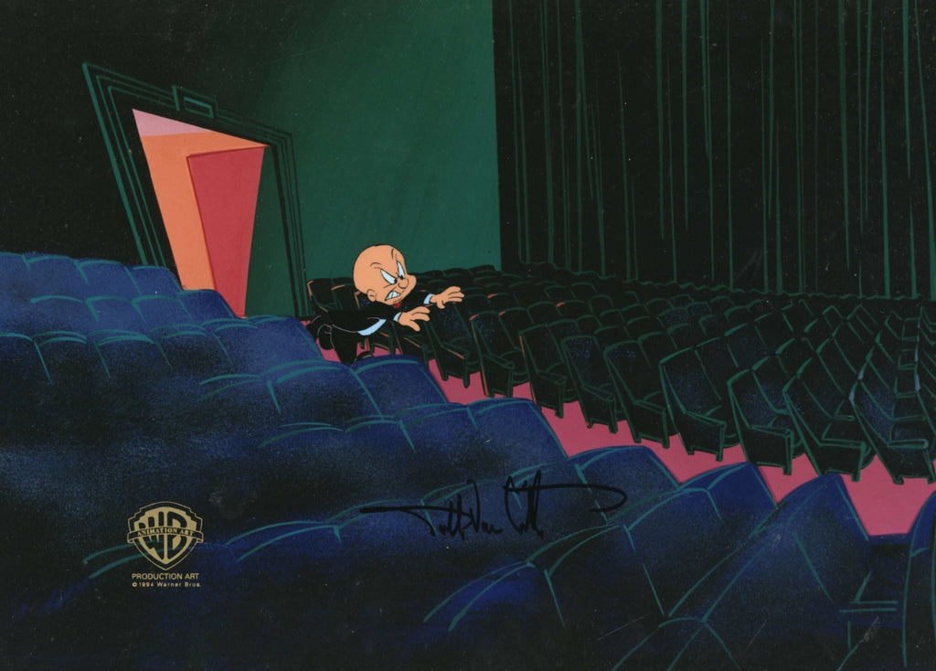 Looney Tunes Original Production Cel Signed By Darrell Van Citters: Elmer Fudd - Choice Fine Art