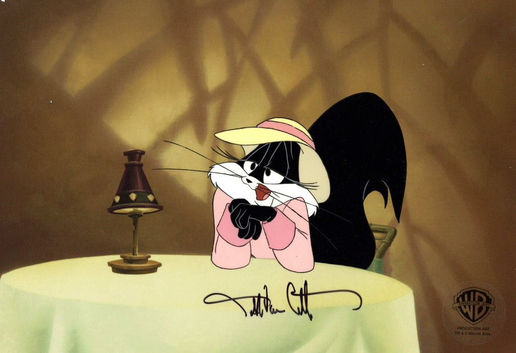 Looney Tunes Original Production Cel Signed By Darrell Van Citters: Penelope Pussycat - Choice Fine Art