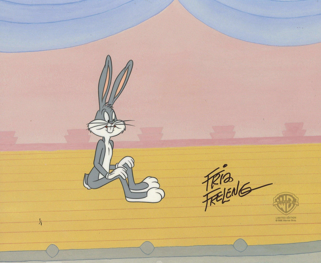 Looney Tunes Original Production Cel with Matching Drawing: Bugs Bunny - Choice Fine Art