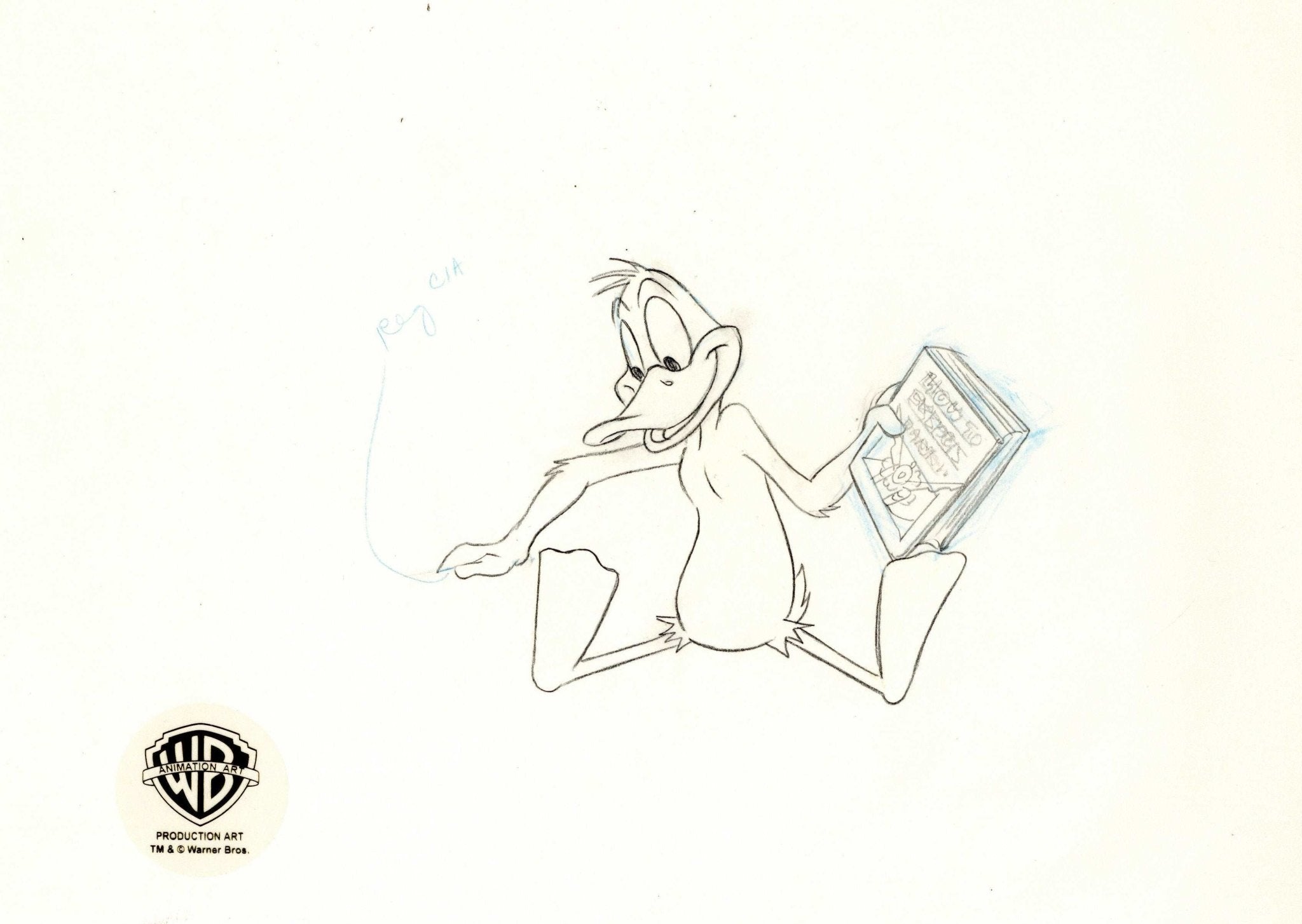 Looney Tunes Original Production Cel with Matching Drawing: Speedy Gonzales